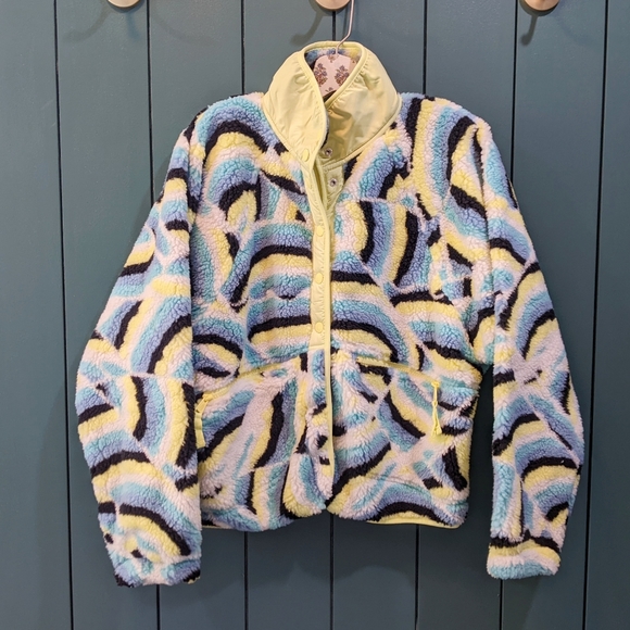 FP Movement by Free People Jackets & Blazers - 🎉LAST CHANCE🎉 FP MOVEMENT Rocky Ridge Jacket / Blue Rainbow Combo